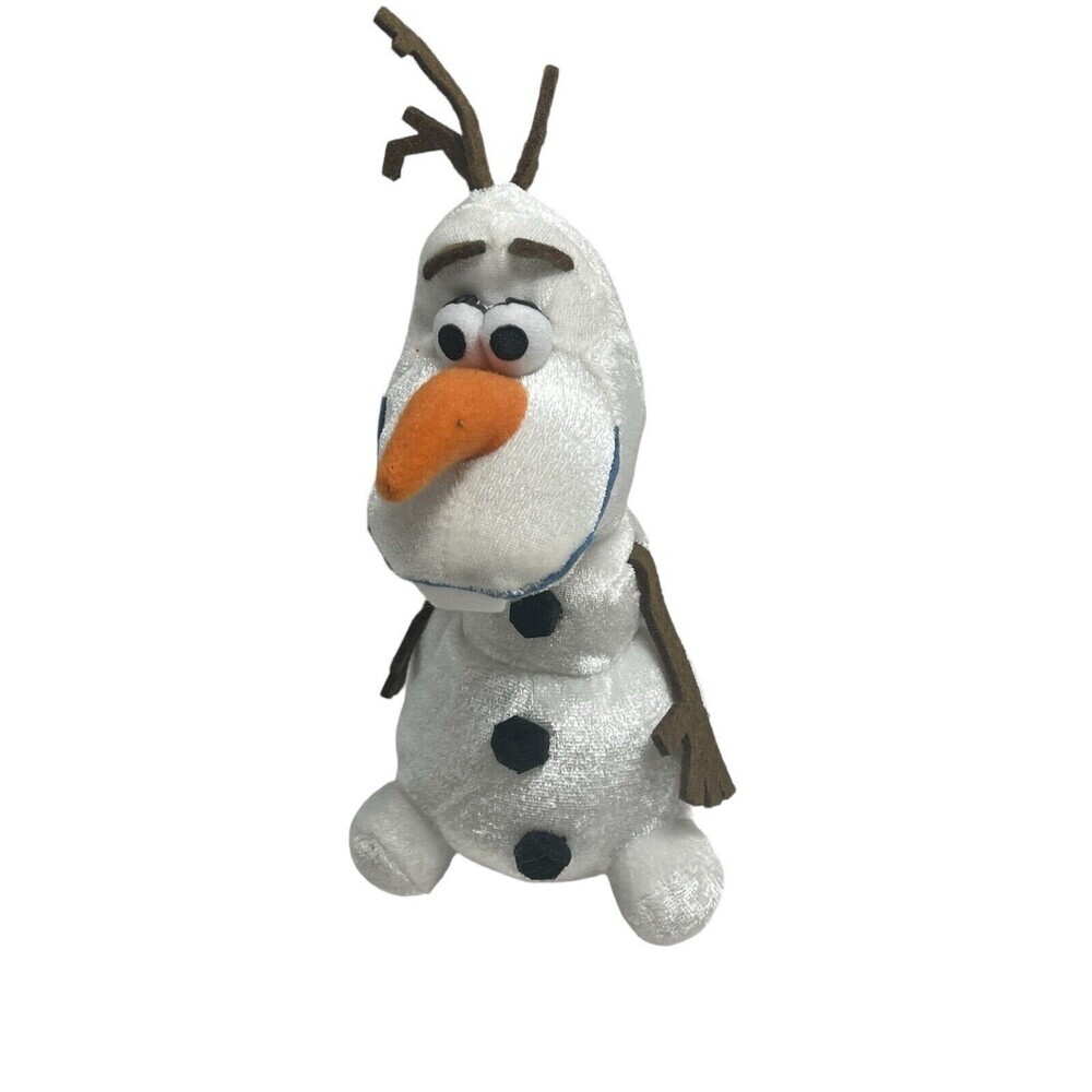 Disney Frozen Glitter Snowflake Olaf 12” Plush Stuffed Toy Just Play
